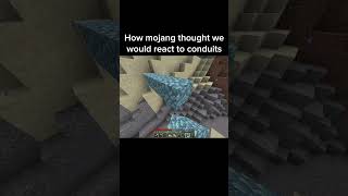 Why did Minecraft add conduits to the game [upl. by Rednasyl]