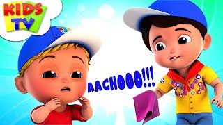 Sneeze Song  Junior Squad Cartoons  Videos For Children  Kindergarten Nursery Rhymes By Kids Tv [upl. by Franciskus]