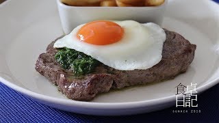 bdelicious Kitchen Diaries  summer vol 01  Steak amp eggs [upl. by Drobman]