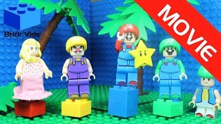 Lego Mario Party Funny Parody Movie  Funny Video  Lego Wario  Lego Luigi  Lego Peach [upl. by Hudson856]