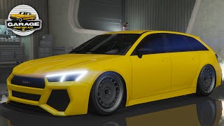 Obey Argento Customization Audi RS6 Avant  GTA 5 Online [upl. by Nylear]