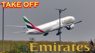 EMIRATES 777 Takes off from BENGALURU heading to DUBAI [upl. by Dyob188]