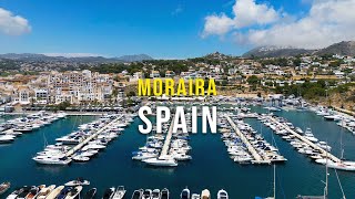 4K Moraira 🇪🇸 Spain  Walking Tour January 2024 Costa Blanca 2024 [upl. by Denn875]