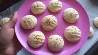 Cornstarch Cookies Meltaway Cookies  Episode 45  Baking with Eda [upl. by Sandye]