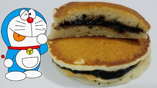 डोरेमोन डोरा केक Eggless Dora cake no oven Dorayaki BirthdayPartyRecipe DoraCake Doremon [upl. by Lutim]