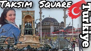 What to see in TAKSIM  Istanbul Türkiye🇹🇷 [upl. by Nangatrad]