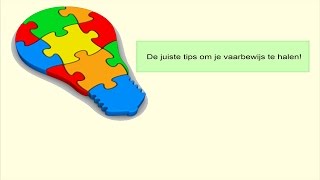 De juiste tips om je vaarbewijs te halen [upl. by Kcirddot]