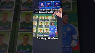 Jugadores promesas que estarán en la Copa América 2024 Parte 2 panini [upl. by Aamsa]