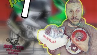 aerox kit 70cc malossi 🇹🇳💯1 [upl. by Emirej992]