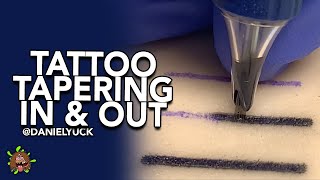 Tattooing 101How I Taper In And Out [upl. by Leanatan]