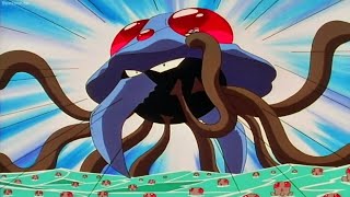 Tentacool evolves into a giant Tentacruel [upl. by Paryavi]