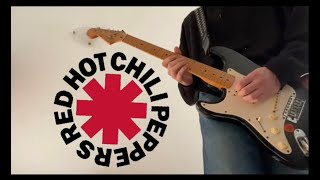 Mellowship slinky in B Major red hot chili peppers guitar cover [upl. by Alice]