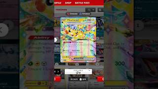 Pikachu ex Is The Best Deck From Surging Sparkss pokemon pokemoncards pokemontcg ptcgogameplay [upl. by Nahbois]