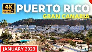 PUERTO RICO Gran Canaria January 2023 🔴 Shopping Center to Servatur Montebello Apartments [upl. by Flinn]