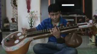 Kannada Song in Veena  Mellusire savi gana [upl. by Territus128]