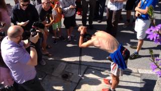 Kilian Jornet 4hr 57min Mont Blanc record [upl. by Refinnaej]