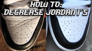 How to decrease Jordans Jordan 1 [upl. by Twyla]