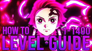 SLAYERS UNLEASHED LEVELING GUIDE FOR BEGINNERS HOW TO LEVEL UP FAST IN SLAYERS UNLEASHED [upl. by Oinolopa]