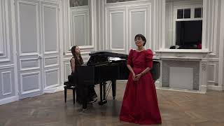 À Chloris Reynaldo Hahn 18741947 soprano Pia Moon piano Inhyang Ri [upl. by Oiramd962]