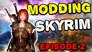 Modding Skyrim AE  Installing Full Armor Overhaul CBBE3BA XP32 Nemesis Physics amp More Ep 2 [upl. by Hedvah]