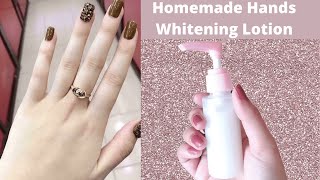 Homemade Hands and Feet Whitening Lotion  Get Soft Hands  100 Effective  GlamGlow [upl. by Ninos650]