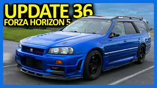 Forza Horizon 5  9 New Cars Cars amp Coffee and More FH5 Update 36 [upl. by Epoillac]