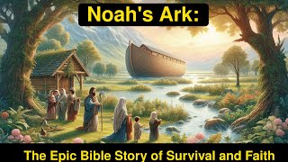 Noahs Ark  Bible True Story   Bible Cartoon Movie  The Bibles Real Story [upl. by Sal]