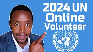 Become a UN Volunteer Online  UN Jobs 2024 United Nations Jobs [upl. by Scoter]