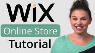 WIX Ecommerce Website Tutorial [upl. by Wolgast943]