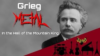 Edvard Grieg  In the Hall of the Mountain King 【Intense Symphonic Metal Cover】 [upl. by Amati]