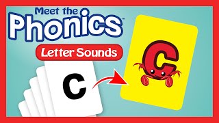 Meet the Phonics  Letter Sounds  Video Flashcards  Preschool Prep Company [upl. by Malachy]