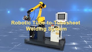 AOTAI Robotic TubetoTubesheet Welding System Operation [upl. by Froemming]