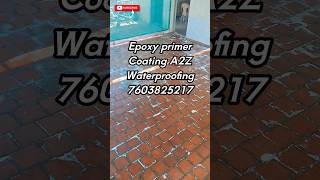 epoxy primer waterproofing terracewaterproofing bestwaterproofing chennaiwaterproofing tamilnadu [upl. by Ahsekad761]