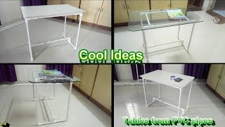 Table from PVC pipes DIY cool ideas [upl. by Sobmalarah]