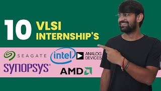 Top 10 VLSI Internship For Batch 2023 amp 2024  MicronSeagateIntel AMD ADI SynopsisEntulpeApex [upl. by Kore223]