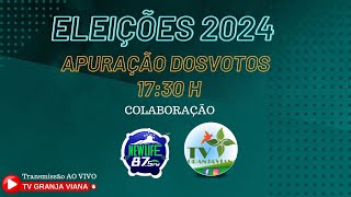 APURAÇÃO DOS VOTOS DA REGIÃO  ELEIÇÕES 2024 [upl. by Yeleak]