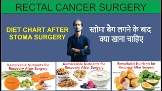 DIET PLAN FOR STOMA PATIENT  DIET AFTER STOMA SURGERY  DIET AFTER RECTAL SURGERY [upl. by Razal]