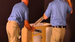 How to Install Cabinets  Omega Cabinetry [upl. by Madaih]