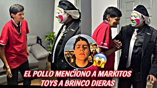 EL POLLO MUSICAL CON BRINCOS DIERAS MENCIONA A MARKITOS TOYS ESTO LE DIJO  LOS TOYS [upl. by Manard]