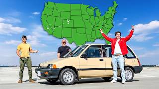 Driving a BRAND NEW 1984 Honda Civic 1000 Miles Cross Country [upl. by Elokin]