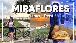 Miraflores la zona mas Moderna de Lima  Perú ¿Qué hacer [upl. by Lardner642]