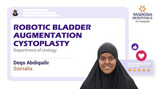 Robotic Bladder Augmentation Cystoplasty  Neurogenic Bladder  Hydroureteronephrosis [upl. by Nnaeed600]