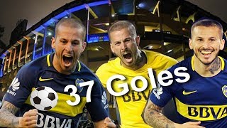 Los 37 goles de Benedetto en Boca Antes de su lesión [upl. by Tristan920]