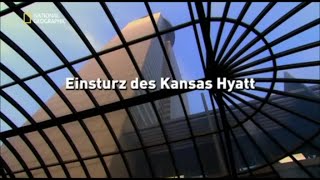 27  Sekunden vor dem Unglück  Einsturz des Kansas Hyatt [upl. by Llewoh]