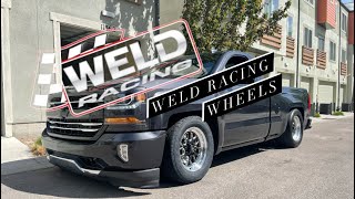 Update Installing my Weld Forged wheels On my Silverado [upl. by Arrais]