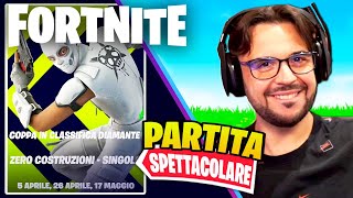 Partita di Torneo in Solo SPETTACOLARE  FORTNITE [upl. by Satsok681]