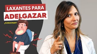 ¿Los laxantes sirven para bajar de peso [upl. by Nahta]