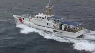 Arrival of first fast response cutter [upl. by Gabi]