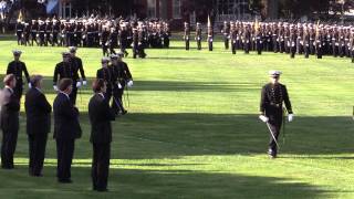 USNA Dress Parade  Sept 26 2014  Part 2 [upl. by Hutchins160]