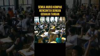 UJIAN KENAIKAN KELAS SEMUA MURID KOMPAK SALING MENCONTEK alurceritaflim film [upl. by Kemble]